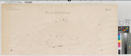 Schwelm (Schwelm) - Ergänzung der Kanalisation - Plan der Wohndichte - 1908 - 1 : 2500 - 97 x 110 - Pause - Bussmann, Stadtbaumeister - Regierung Arnsberg